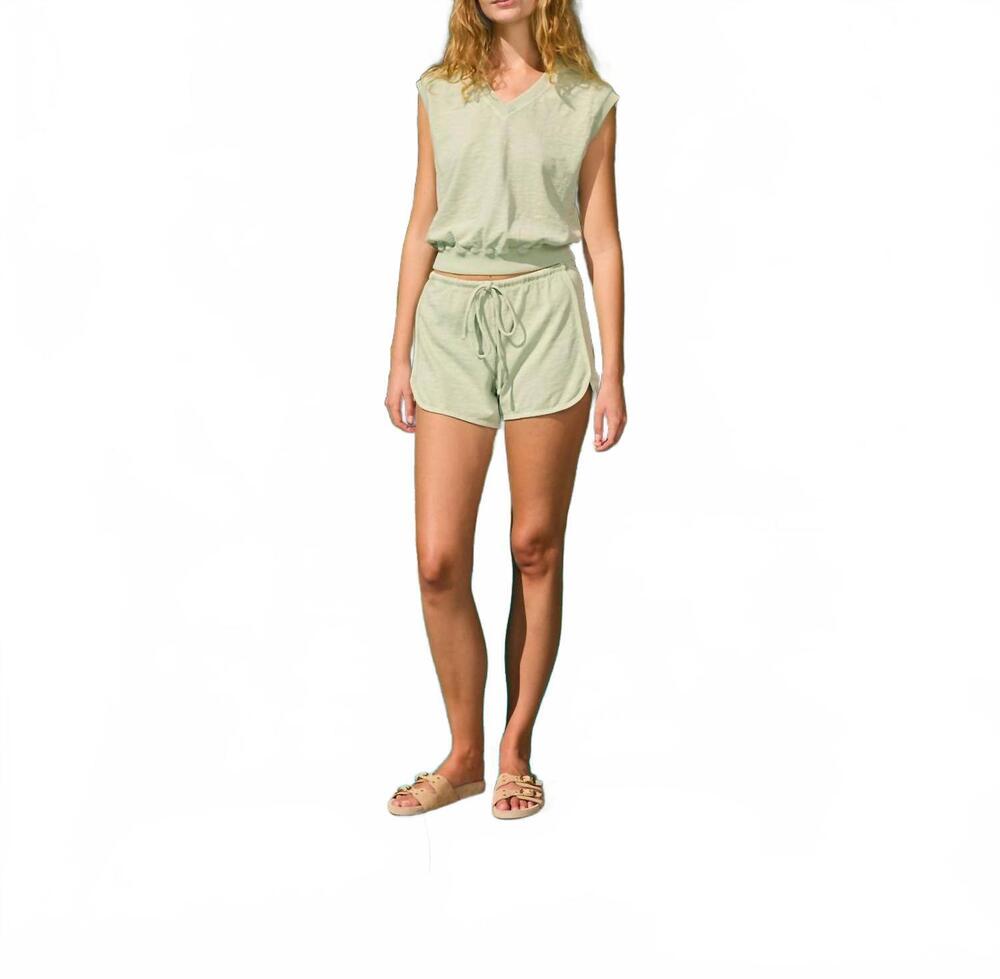 NEW SUNDRY 70's dolphin short in pistachio